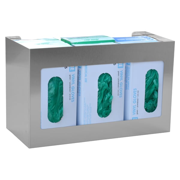 Omnimed Hexa (6 Capacity) SS Glove Box Dispenser (10"HX16"WX7"D) 305306 - main